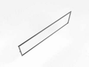 075124 ACROBAT SLIM SIGNHOLDER / SHELF 44”X12”