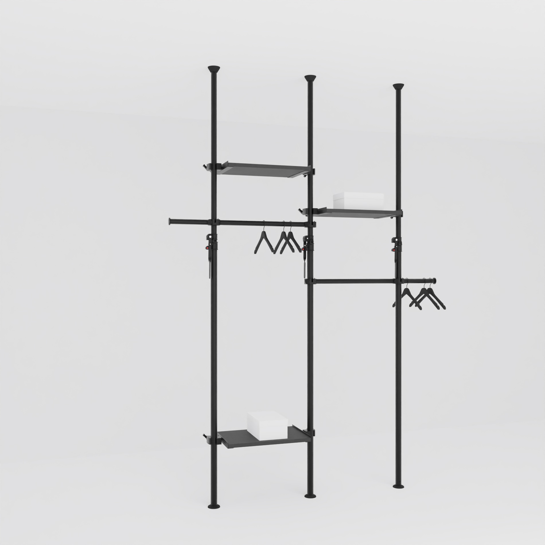 Autopole Black Tensioned – Kit 3